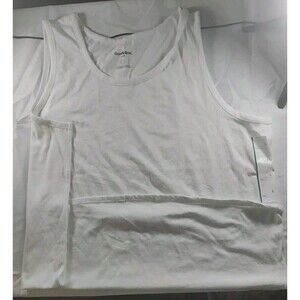 Goodfellow & Co Men's White Size Large Tank Top